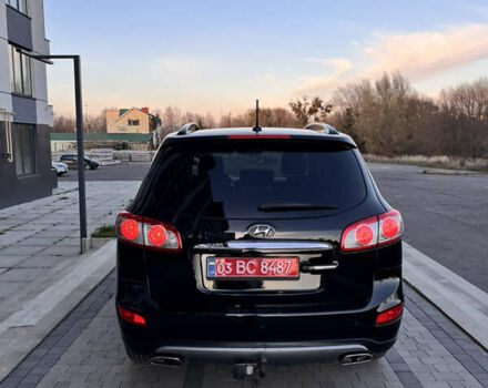 Черный Хендай Санта Фе, объемом двигателя 2.2 л и пробегом 163 тыс. км за 15800 $, фото 3 на Automoto.ua