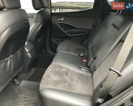 Черный Хендай Санта Фе, объемом двигателя 2.4 л и пробегом 158 тыс. км за 14500 $, фото 12 на Automoto.ua