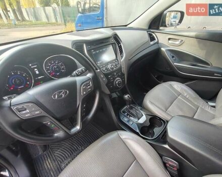 Черный Хендай Санта Фе, объемом двигателя 2.36 л и пробегом 170 тыс. км за 14200 $, фото 9 на Automoto.ua