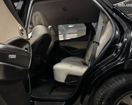 Черный Хендай Санта Фе, объемом двигателя 2.4 л и пробегом 192 тыс. км за 12900 $, фото 3 на Automoto.ua