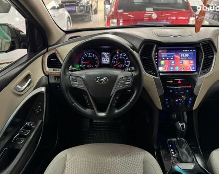 Черный Хендай Санта Фе, объемом двигателя 2.4 л и пробегом 192 тыс. км за 12900 $, фото 4 на Automoto.ua