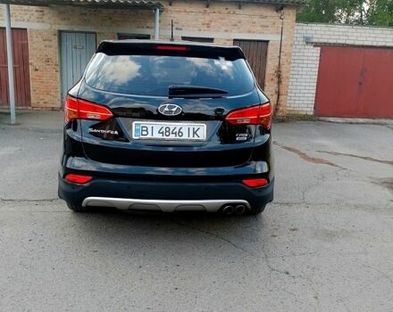 Хендай Санта Фе 2013 в Полтаве на Automoto.ua Черный Хендай Санта Фе, объемом двигателя 2.2 л и пробегом 210 тыс. км за 15990 $, фото 1 на Automoto.ua