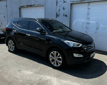 Черный Хендай Санта Фе, объемом двигателя 2.2 л и пробегом 154 тыс. км за 18600 $, фото 3 на Automoto.ua