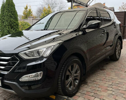 Черный Хендай Санта Фе, объемом двигателя 2.36 л и пробегом 166 тыс. км за 15000 $, фото 1 на Automoto.ua