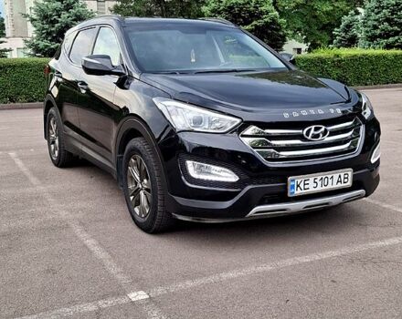 Черный Хендай Санта Фе, объемом двигателя 2.4 л и пробегом 157 тыс. км за 16200 $, фото 1 на Automoto.ua