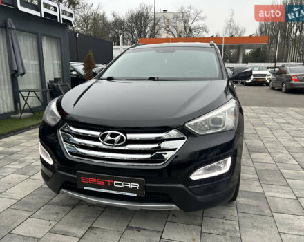 Черный Хендай Санта Фе, объемом двигателя 2.2 л и пробегом 190 тыс. км за 14900 $, фото 5 на Automoto.ua