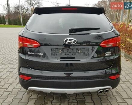 Черный Хендай Санта Фе, объемом двигателя 2.2 л и пробегом 157 тыс. км за 15900 $, фото 6 на Automoto.ua