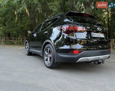 Черный Хендай Санта Фе, объемом двигателя 2.4 л и пробегом 158 тыс. км за 14500 $, фото 15 на Automoto.ua