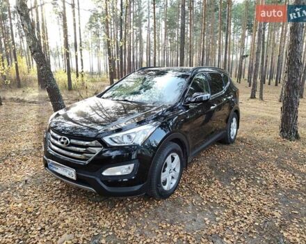 Черный Хендай Санта Фе, объемом двигателя 2.36 л и пробегом 170 тыс. км за 14200 $, фото 7 на Automoto.ua