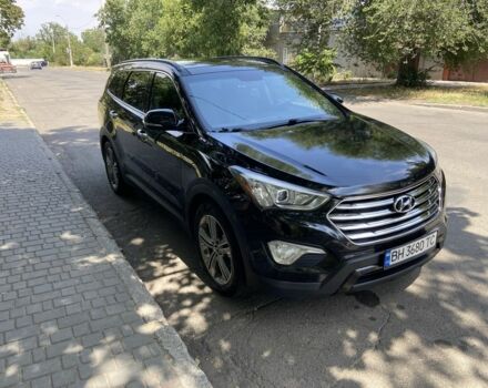Черный Хендай Санта Фе, объемом двигателя 3.3 л и пробегом 240 тыс. км за 12800 $, фото 1 на Automoto.ua