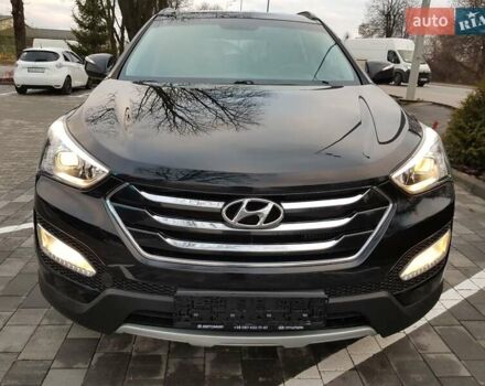 Черный Хендай Санта Фе, объемом двигателя 2.2 л и пробегом 159 тыс. км за 15900 $, фото 1 на Automoto.ua