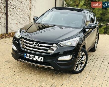 Черный Хендай Санта Фе, объемом двигателя 2.2 л и пробегом 137 тыс. км за 17800 $, фото 7 на Automoto.ua