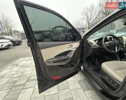 Черный Хендай Санта Фе, объемом двигателя 2.2 л и пробегом 190 тыс. км за 14900 $, фото 17 на Automoto.ua