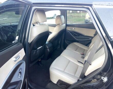 Черный Хендай Санта Фе, объемом двигателя 2.4 л и пробегом 136 тыс. км за 13750 $, фото 7 на Automoto.ua