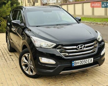 Черный Хендай Санта Фе, объемом двигателя 2.2 л и пробегом 137 тыс. км за 17800 $, фото 4 на Automoto.ua