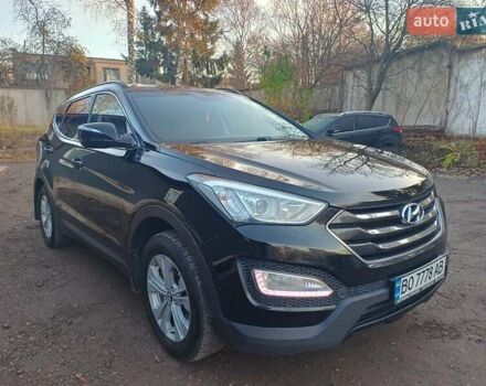Черный Хендай Санта Фе, объемом двигателя 2.36 л и пробегом 223 тыс. км за 14800 $, фото 3 на Automoto.ua