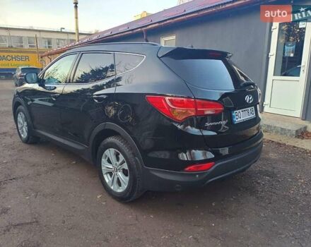 Черный Хендай Санта Фе, объемом двигателя 2.36 л и пробегом 223 тыс. км за 14800 $, фото 5 на Automoto.ua