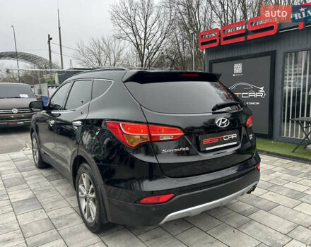 Черный Хендай Санта Фе, объемом двигателя 2.2 л и пробегом 190 тыс. км за 14900 $, фото 14 на Automoto.ua