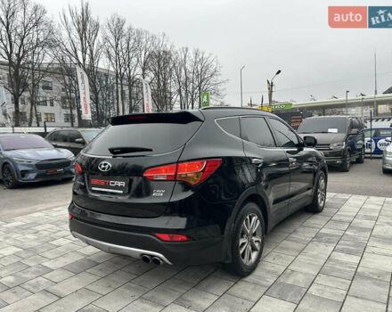 Черный Хендай Санта Фе, объемом двигателя 2.2 л и пробегом 190 тыс. км за 14900 $, фото 10 на Automoto.ua