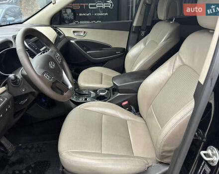 Черный Хендай Санта Фе, объемом двигателя 2.2 л и пробегом 190 тыс. км за 14900 $, фото 18 на Automoto.ua