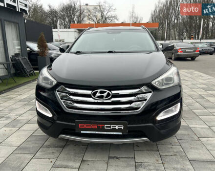 Черный Хендай Санта Фе, объемом двигателя 2.2 л и пробегом 190 тыс. км за 14900 $, фото 6 на Automoto.ua