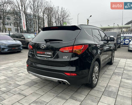 Черный Хендай Санта Фе, объемом двигателя 2.2 л и пробегом 190 тыс. км за 14900 $, фото 11 на Automoto.ua