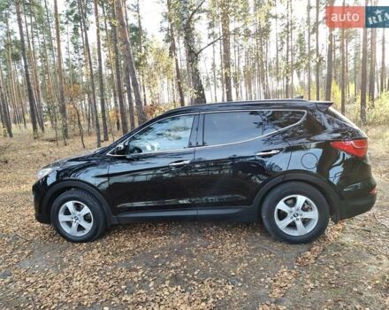 Черный Хендай Санта Фе, объемом двигателя 2.36 л и пробегом 170 тыс. км за 14200 $, фото 12 на Automoto.ua