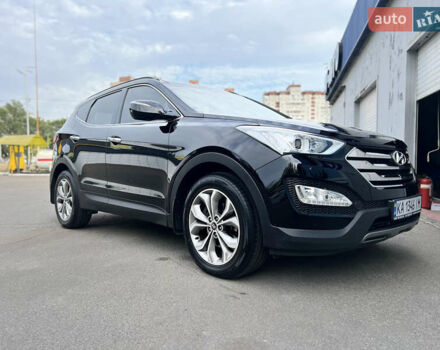 Черный Хендай Санта Фе, объемом двигателя 2.2 л и пробегом 154 тыс. км за 18600 $, фото 2 на Automoto.ua