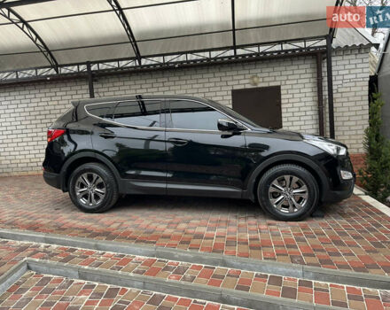Черный Хендай Санта Фе, объемом двигателя 2.36 л и пробегом 166 тыс. км за 15000 $, фото 6 на Automoto.ua