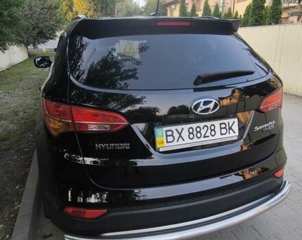 Черный Хендай Санта Фе, объемом двигателя 2.2 л и пробегом 162 тыс. км за 19490 $, фото 5 на Automoto.ua