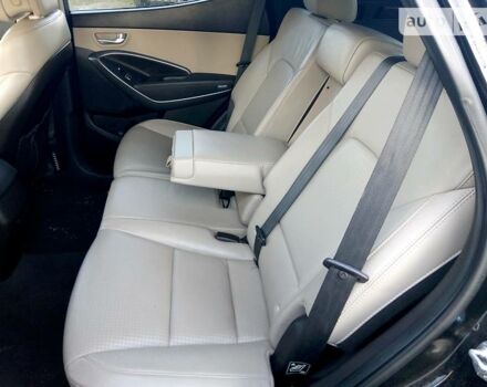 Черный Хендай Санта Фе, объемом двигателя 2.4 л и пробегом 136 тыс. км за 13750 $, фото 4 на Automoto.ua