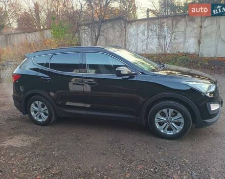 Черный Хендай Санта Фе, объемом двигателя 2.36 л и пробегом 223 тыс. км за 14800 $, фото 11 на Automoto.ua