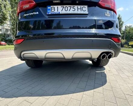 Чорний Хендай Санта Фе, об'ємом двигуна 2.2 л та пробігом 185 тис. км за 17500 $, фото 48 на Automoto.ua