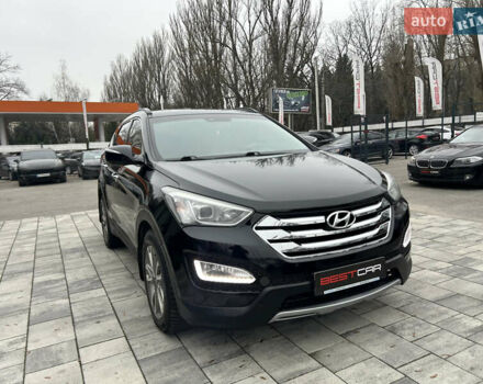 Черный Хендай Санта Фе, объемом двигателя 2.2 л и пробегом 190 тыс. км за 14900 $, фото 8 на Automoto.ua