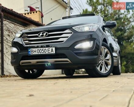 Черный Хендай Санта Фе, объемом двигателя 2.2 л и пробегом 137 тыс. км за 17800 $, фото 6 на Automoto.ua