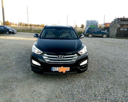 Черный Хендай Санта Фе, объемом двигателя 2.4 л и пробегом 136 тыс. км за 13750 $, фото 2 на Automoto.ua