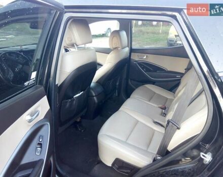 Черный Хендай Санта Фе, объемом двигателя 2.4 л и пробегом 136 тыс. км за 13750 $, фото 13 на Automoto.ua