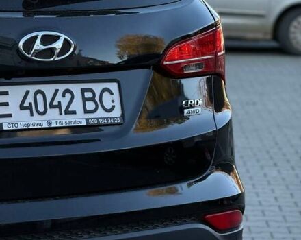 Черный Хендай Санта Фе, объемом двигателя 2.2 л и пробегом 151 тыс. км за 15900 $, фото 5 на Automoto.ua