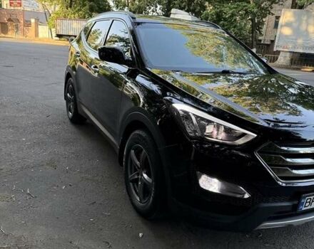 Черный Хендай Санта Фе, объемом двигателя 2.4 л и пробегом 158 тыс. км за 14500 $, фото 5 на Automoto.ua