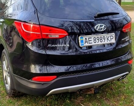 Хендай Санта Фе 2013 в Кривом Роге на Automoto.ua Черный Хендай Санта Фе, объемом двигателя 2 л и пробегом 141 тыс. км за 13100 $, фото 4 на Automoto.ua
