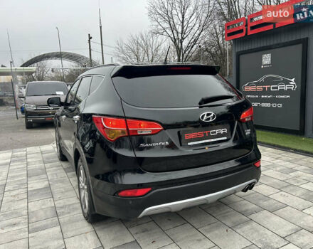 Черный Хендай Санта Фе, объемом двигателя 2.2 л и пробегом 190 тыс. км за 14900 $, фото 13 на Automoto.ua