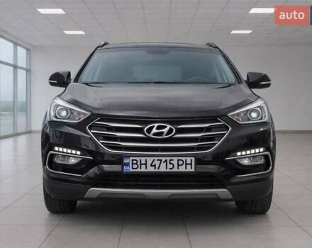 Черный Хендай Санта Фе, объемом двигателя 2.36 л и пробегом 181 тыс. км за 13300 $, фото 1 на Automoto.ua