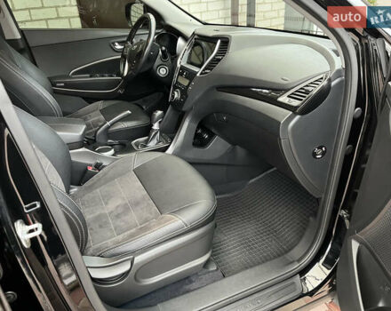 Черный Хендай Санта Фе, объемом двигателя 2.36 л и пробегом 166 тыс. км за 15000 $, фото 15 на Automoto.ua