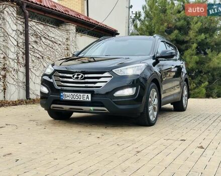 Черный Хендай Санта Фе, объемом двигателя 2.2 л и пробегом 137 тыс. км за 17800 $, фото 16 на Automoto.ua
