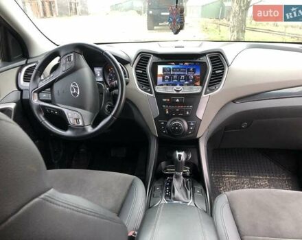 Черный Хендай Санта Фе, объемом двигателя 2.4 л и пробегом 158 тыс. км за 14500 $, фото 9 на Automoto.ua