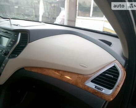 Черный Хендай Санта Фе, объемом двигателя 2.4 л и пробегом 136 тыс. км за 13750 $, фото 3 на Automoto.ua