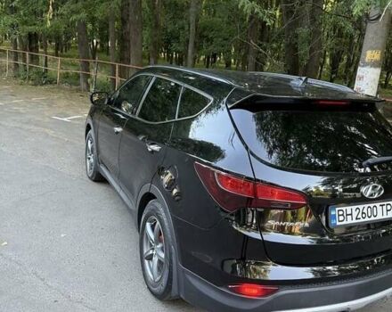 Черный Хендай Санта Фе, объемом двигателя 2.4 л и пробегом 158 тыс. км за 14500 $, фото 4 на Automoto.ua