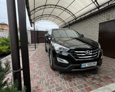 Черный Хендай Санта Фе, объемом двигателя 2.36 л и пробегом 166 тыс. км за 15000 $, фото 3 на Automoto.ua