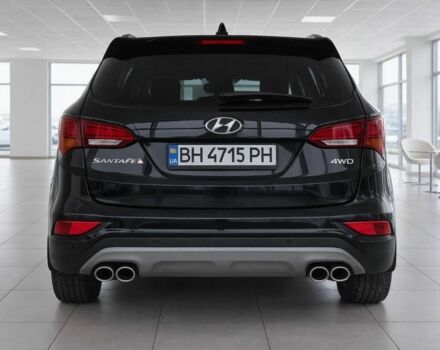 Черный Хендай Санта Фе, объемом двигателя 2.4 л и пробегом 181 тыс. км за 13300 $, фото 2 на Automoto.ua