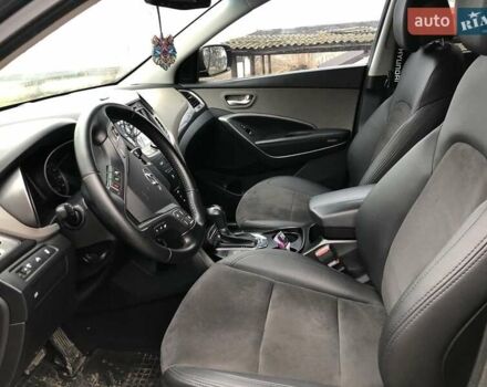 Черный Хендай Санта Фе, объемом двигателя 2.4 л и пробегом 158 тыс. км за 14500 $, фото 14 на Automoto.ua